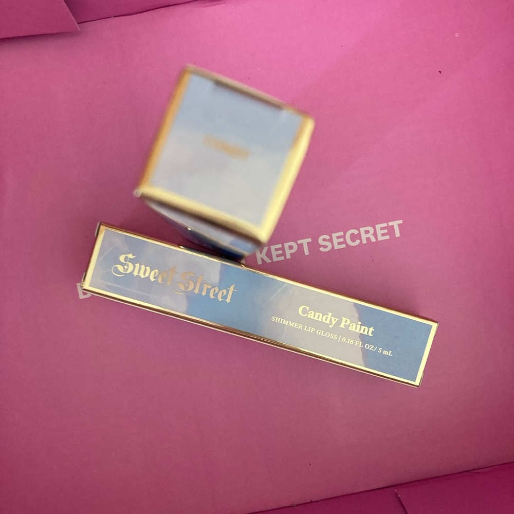 Sweet street candy paint shimmer lip gloss comet